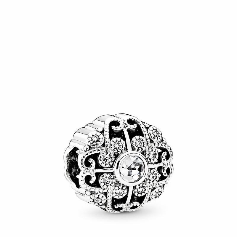 Pandora Australia Fairytale Bloom Charm - Sterling Silver | LSJCUT102